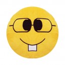 Bantal emotion orange L nerd