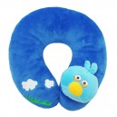 Bantal Leher 3D Angry Bird Blue